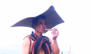 Nón lá dừa trong đời sống người Co