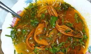Ðậm đà miến lươn xứ Nghệ