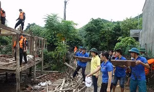 Tích cực hỗ trợ người dân khắc phục hậu quả thiên tai