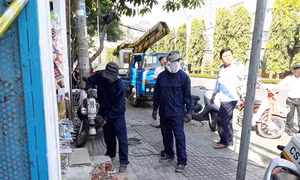 Các địa phương ra quân giành lại vỉa hè cho người đi bộ