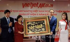 Cổ phiếu Vietjet chính thức chào sàn HOSE
