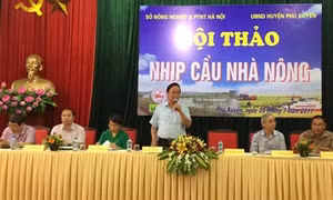 Hội thảo “Nhịp cầu nhà nông” tại huyện Phú Xuyên