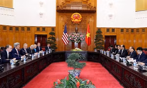 Thủ tướng Nguyễn Xuân Phúc tiếp Ngoại trưởng Hoa Kỳ