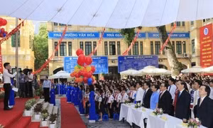 Sáng 5/9, gần 20 triệu học sinh cả nước dự khai giảng năm học mới 2017-2018