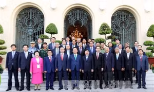 Lãnh đạo Thành phố Hồ Chí Minh tiếp Tỉnh trưởng tỉnh Gyoengsangbuk-do (Hàn Quốc)