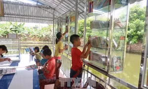 Độc đáo khu vườn đọc sách miễn phí tại Hải Dương