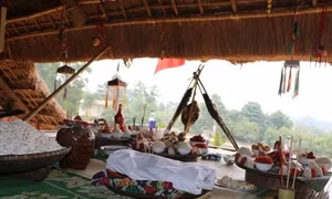 Độc đáo lễ cúng Vía của người Mường