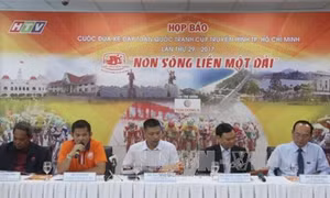 Họp báo Cuộc đua xe đạp toàn quốc cúp Truyền hình Thành phố Hồ Chí Minh lần thứ 29 năm 2017