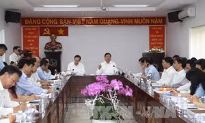 Thành ủy Thành phố Hồ Chí Minh làm việc với Sở Khoa học và Công nghệ