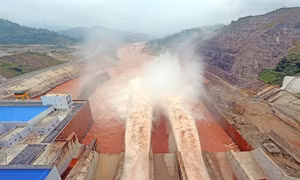 Thủy điện Lai Châu - công trình thủy điện lớn thứ ba trên sông Đà