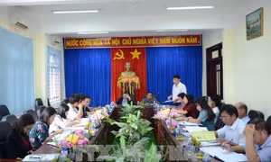 Đoàn công tác Ủy ban Trung ương MTTQ Việt Nam làm việc tại tỉnh Đắk Nông