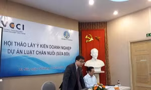 Lấy ý kiến doanh nghiệp về Luật Chăn nuôi (sửa đổi)