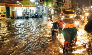Giải quyết vấn đề ngập nước do triều cường tại Thành phố Hồ Chí Minh