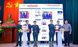 Khai trương Báo Quân đội nhân dân điện tử tiếng Lào, tiếng Khmer