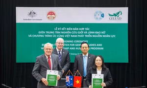Australia hỗ trợ Việt Nam thúc đẩy vai trò lãnh đạo của phụ nữ