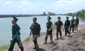 Kiên Giang xây dựng chốt dân quân trên tuyến biên giới