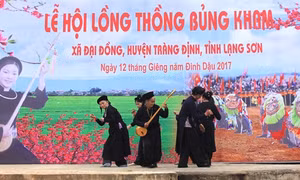 Lễ hội lồng thồng Bủng Kham - nét đặc sắc trong văn hóa của người Tày ở Lạng Sơn