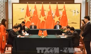 Việt Nam - Trung Quốc ra Thông cáo chung nhân chuyến thăm của Tổng Bí thư Nguyễn Phú Trọng