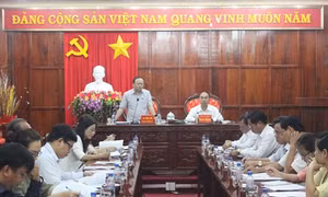 Đoàn giám sát Hội đồng Dân tộc của Quốc hội làm việc tại Bình Phước