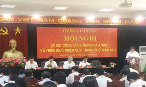 Ủy ban Dân tộc tập trung thực hiện 14 nhiệm vụ trọng tâm trong 6 tháng cuối năm 2017