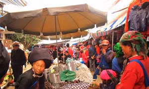Sắc màu chợ phiên vùng cao Lai Châu