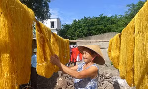 Để làng nghề Cổ Chất óng ánh những cuộn tơ