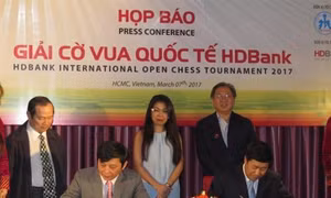 Họp báo công bố Giải Cờ vua Quốc tế HDBank lần thứ 7