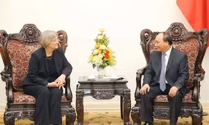 Thủ tướng Nguyễn Xuân Phúc tiếp Hiệu trưởng Đại học Havard