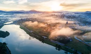 Đà Lạt đẹp nhất trong ánh bình minh