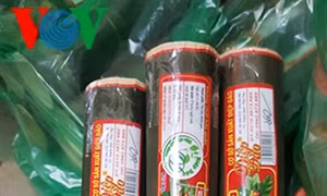 Thịt chua thơm giòn của người Mường