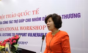 Góp phần hoàn thiện chính sách về trợ giúp cho nhóm dễ bị tổn thương