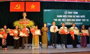 Thành phố Hồ Chí Minh: Truy tặng danh hiệu “Bà mẹ Việt Nam Anh hùng” cho 18 Mẹ