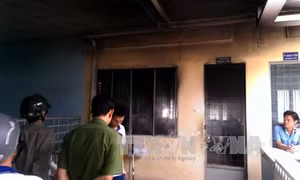 Hỏa hoạn thiêu rụi phòng chứa giáo án của một trường học ở Thành phố Hồ Chí Minh