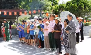 Du khách thăm khu di tích Ngã Ba Đồng Lộc tăng mạnh trong tháng 7