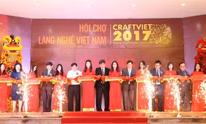 Khai mạc Hội chợ Làng nghề Việt Nam 2017