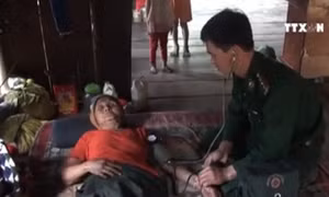 Ấm tình quân dân nơi vùng biên