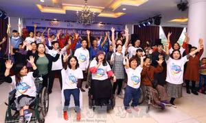 Mít tinh kỷ niệm Ngày Quốc tế người khuyết tật