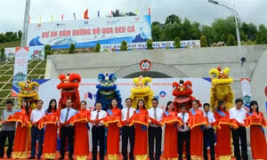 Đưa hầm đường bộ Đèo Cả vào khai thác