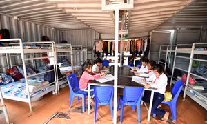 Nhà bán trú bằng container - Một mô hình hiệu quả cần được nhân rộng
