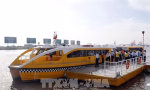 Chính thức vận hành tuyến buýt sông đầu tiên tại Thành phố Hồ Chí Minh
