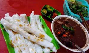 Bánh mướt, món ngon xa quê là nhớ ở xứ Nghệ
