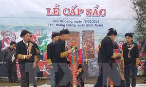 Người Dao ở Mộc Châu rộn ràng đón Tết Độc lập 2/9