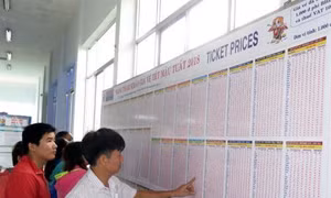 Dễ dàng đặt mua vé tàu Tết Mậu Tuất qua mạng