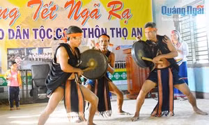 Phục dựng Tết Ngã rạ của người Cor ở Bình Sơn, Quảng Ngãi 