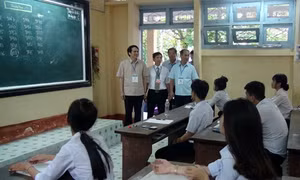Kỳ thi Trung học Phổ thông quốc gia năm 2017: Lần đầu tiên thí sinh làm bài thi tổ hợp