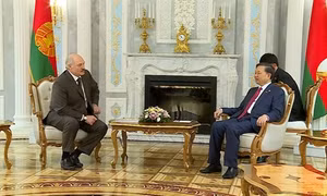 Bộ trưởng Bộ Công an Tô Lâm thăm, làm việc tại Belarus