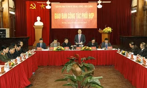 Chủ tịch nước Trần Đại Quang: “Tập trung hoàn thiện chính sách, pháp luật, cơ chế phối hợp, đẩy mạnh đấu tranh, xử lý các loại tội phạm”