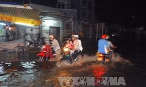 Thành phố Hồ Chí Minh: Mưa lớn bất thường giữa mùa khô