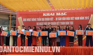 Khai mạc Tuần “Đại đoàn kết các dân tộc - Di sản văn hóa Việt Nam”