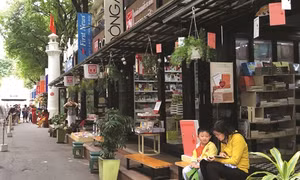Đường sách mở ra không gian văn hóa tri thức độc đáo